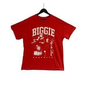 BIggie The Notorious B.I.G. Sky's The Limit T-Shirt S/M Orange Forever 21 Music